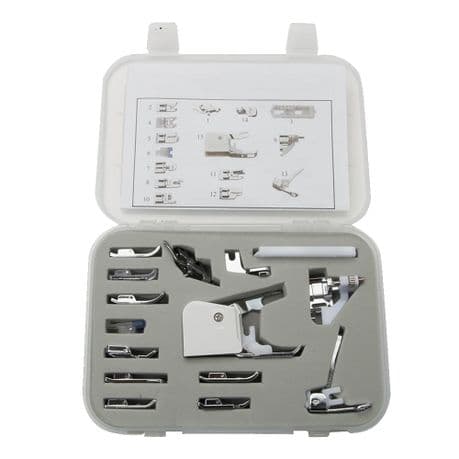 15 in 1 Universal Sewing Machine Presser Walking Feet Kit