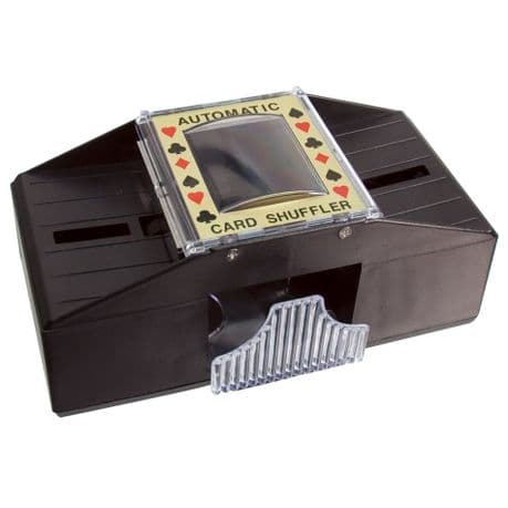 2 Decks Automatic Card Shuffler Battery Operated