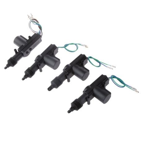 4Door Power Central Lock Kit Remote Control Conversion - Keyless