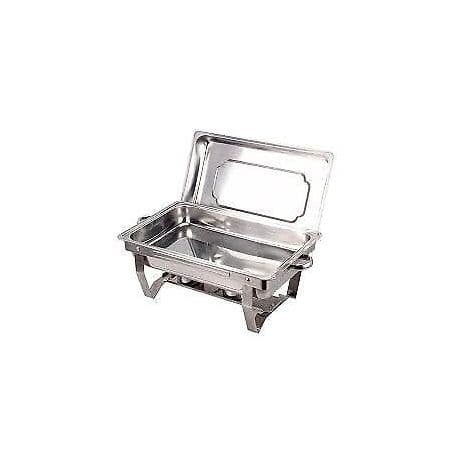 Leopard Single Chafing Dishes - Stainless Steel Buffet Food Warmers