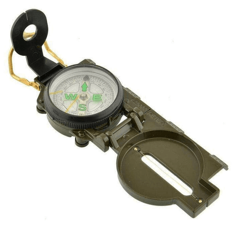 Metal Case Liquid Filled Lensatic Compass
