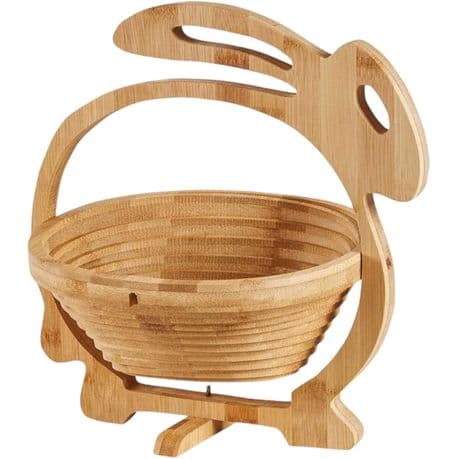 Multi-purpose Basket, Fruit Bowl, Trivet, Rabbit Design