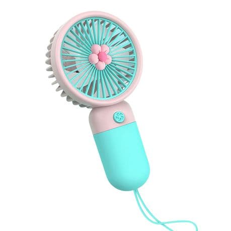 Summer Flower Mini Handheld Small Fan