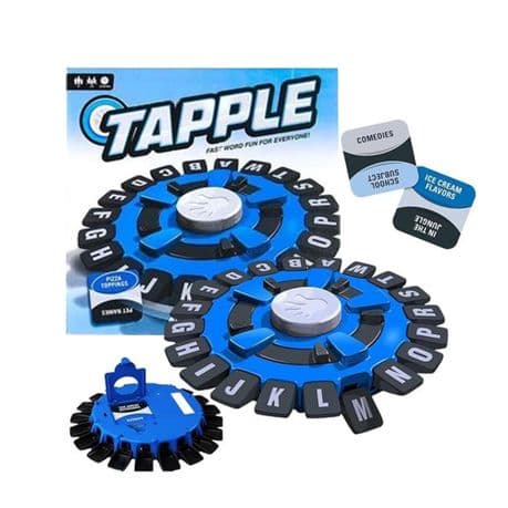 Word game timer, fast-paced fun family card game in a portable package