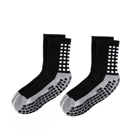 2 Pairs Of Football Socks - Black variant image 1