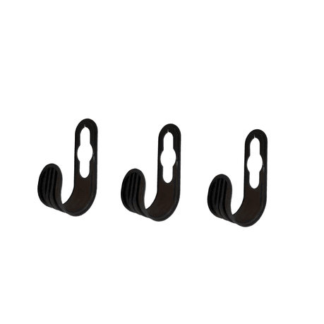 3 Pieces Outdoor Wall-Mounted Watering Hose Hanger variant image 1