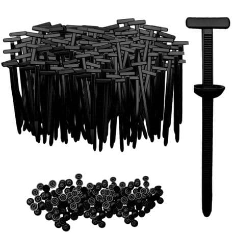 50Pieces Heavy Duty Multipurpose Self-Locking Universal Nylon Cable Ties variant image 1