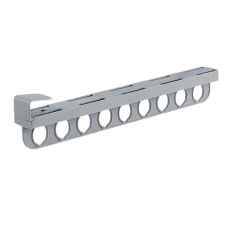 9 Hanging Holes Extendable Clothes Rail variant image 1