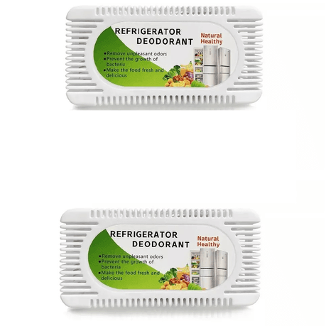 Activated Charcoal Fridge , Freezer Refrigerator Odor Eliminator - 2 Pack variant image 1