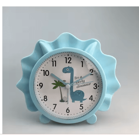 Blue Dinosaur Alarm Clock Battery Powered variant image 1