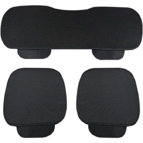 Car Seat Cover Pad 3pcs- Black variant image 1