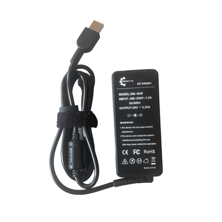 Comways - Replacement Charger For Lenovo 45W 20V 2.25A - ( USB PIN ) variant image 1