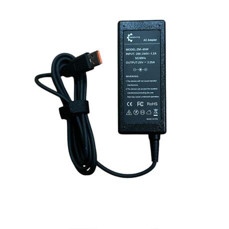 Comways - Replacement Charger For Lenovo Yoga 3 (USB) 20V - 3.25A - 65W variant image 1