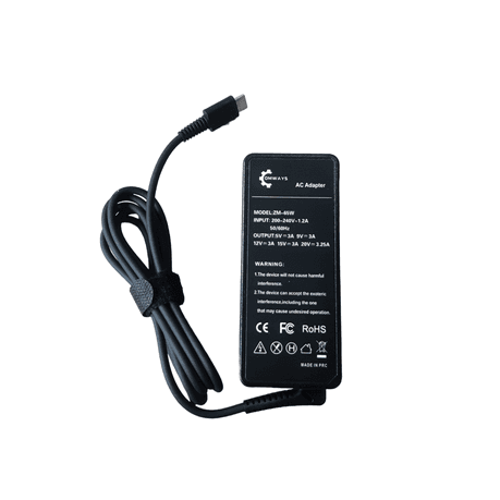 Comways Universal Replacement Laptop Charger Type C - 65 Watts variant image 1