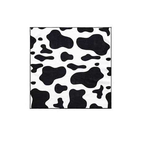 Cow print 35 cm x35cm Magic Cloth Wrap Makeup Bag variant image 1