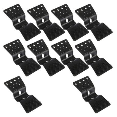 Garden Heavy Duty Shade Cloth Clothes Line Clip Clamp Peg Set of 10, 8cm variant image 1