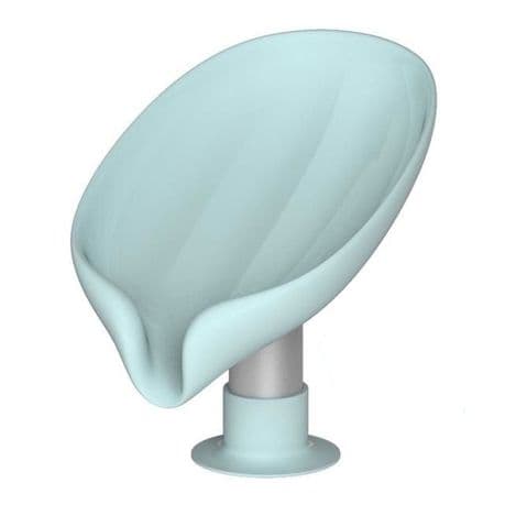 Leaf Shape Soap Holder- Blue variant image 1