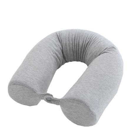 Memory Foam Twist Neck Pillow - Grey variant image 1