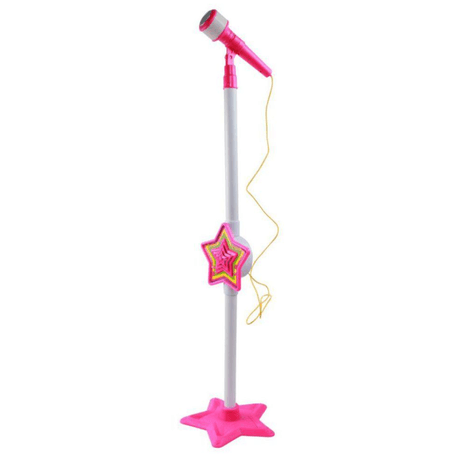 Music World Girls Microphone Stand - Pink variant image 1