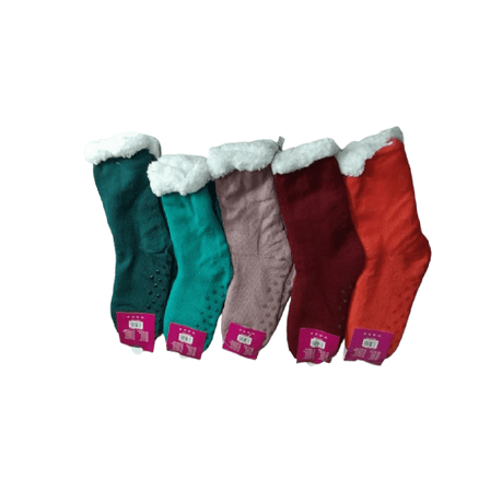 Women's House Socks with Non-Slip Sole - 5pairs variant image 1