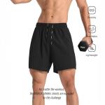 Men's Performance Workout Shorts Quick-Dry Athletic Running & Gym Shorts